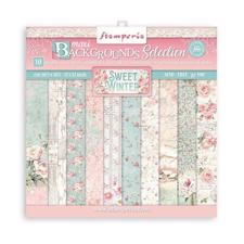 Stamperia Paper Pack 12x12" - MAXI Backgrounds / Sweet Winter